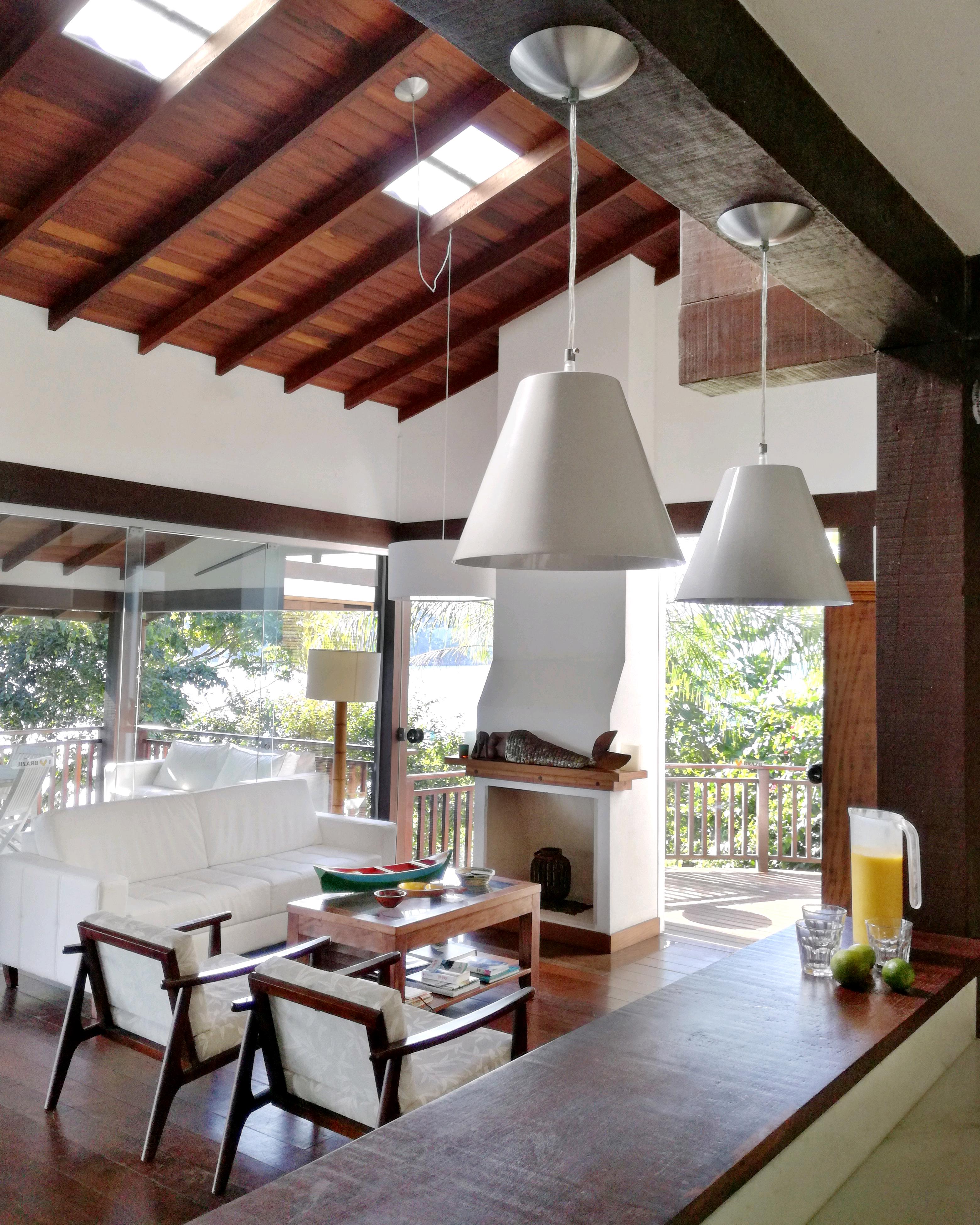 casa cairuçu parati wohnzimmer