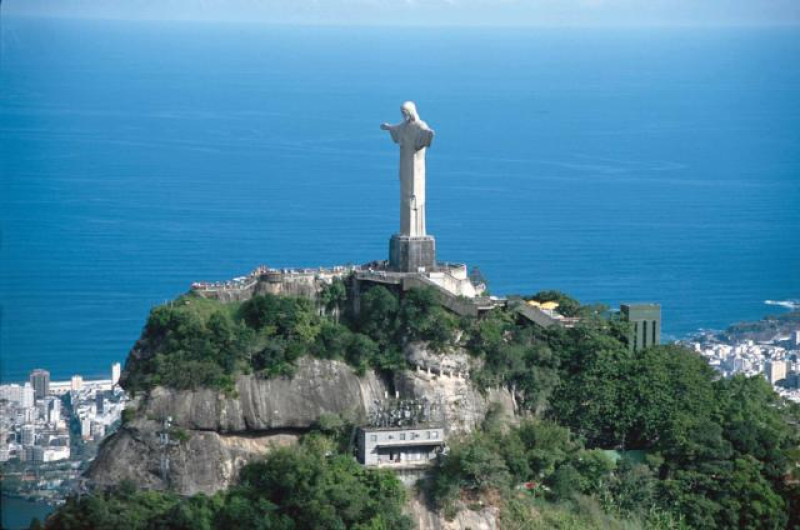 brasilien rio de janeiro christusstatue